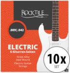 Rocktile Húrok Elektromos Gitárhoz Extra Könnyű 10 csomag (KST24509)