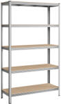 Intenso fém polc- 200 x 100 x 50 cm (5 polc)