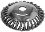 TOYA Perie circulară torsadă cu unghi 150 x 25, 4 mm pentru cositoare și trimmer de gazon (YT-85141)