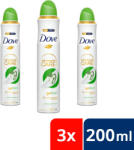 Dove Go Fresh uborka és zöld tea izzadásgátló aeroszol (3x200 ml)