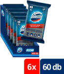 Domestos higiénikus törlőkendő óceán illattal (6x60 db)