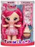 Yummiland Papusa Yummiland, Large Doll and Lipgloss Pet, Bianca Bubblegum, 120735EUC Papusa