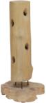 vidaXL tömör tíkfa bortartó állvány 8 palackhoz 40 x 30 x 80 cm (288812)