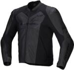 Alpinestars Faster 3 Airflow motoros bőrkabát teljes fekete