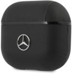 MERCEDES Husa MERCEDES Leather pentru Apple AirPods 3, Neagra MEA3CSLBK (MEA3CSLBK) - pcone