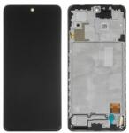 Xiaomi 56000200K600 Gyári Xiaomi Redmi Note 10 Pro fekete kijelző érintővel kerettel előlap (56000200K600)