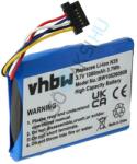 VHBW GPS akkumulátor Acer N35 / Typhoon MyGuide 3600 GO, 3600, 3610, 3610 GO, 3620, 3620 GO / Yakumo Alpha X, GPS készülékekhez - (WB-106260909)