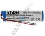 VHBW GPS csere akkumulátor a TomTom MALAGA, 6027A0131301, 6027A0050901, L5 készülékekhez - 2600 mAh, 3, 7 V (WB-889001010)