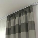  Fedecor New Slim Line - Komplett Függönysín 2 Soros Szett 500cm, Fehér (500S02F)