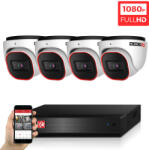Provision-ISR AHD-23B Dome 4 biztonsági kamerás kamerarendszer Full HD 2MP