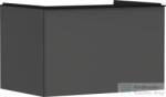Hansgrohe XELU Q 78x57 cm-es 1 fiókos fali szekrény pulthoz, matt fekete fogantyúval, matt gyémántszürke 54055670 (54055670)