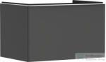 Hansgrohe XELU Q 78x57 cm-es 1 fiókos fali szekrény pulthoz, matt fehér fogantyúval, matt gyémántszürke 54055700 (54055700)