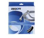 Zegor zuhanycső 150cm krómozott fém csavarodásmentes (WKR-006)