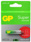 GP Batteries Super Alkáli G-TECH AAA Mikro LR03 elem x 8 db (24A21-SBV8)