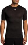 Brooks Férfi funkcionális rövid ujjú pólók Brooks HIGH POINT SS TEE fekete 211475-001 - XL