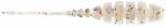 Mustad Aji Winged Bait 2'' White Luminous 12db/csomag (e-m8080007)