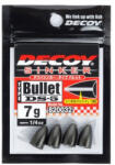 DEC Ds-5 Decoy Sinker Type Bullet 14g Gun Black 3pcs/bag (e-jde56140)