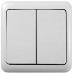LEZARD Intrerupator Dublu Pt (E-L101PT) - global-electronic