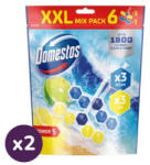 Domestos Power5 WC frissítő blokk mix, Lime / Ocean (2x6x50 g)