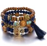 HARAHU MA-27513 Karkötők - Kék KP27513