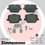 ZIMMERMANN set placute frana, frana disc ZIMMERMANN 21474.165. 2