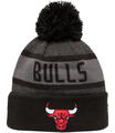 New-Era Sapkák Jake Cuff Beanie Chicago Bulls Hat Szürke Egy méret
