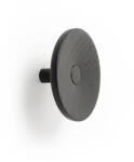  Fogas Viefe ZOOT gomb, 120mm, fa- alumínium, matt fekete + fekete lakkozot (7001120NM2M2)