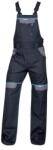 ARDON Salopetă de lucru cu pieptar COOL TREND scundă - Neagră | S (H8969/S)