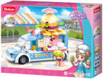 Sluban Girl’s Dream - Hamburgerárus autó építőjáték készlet (M38-B0993B)