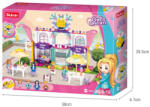 Sluban Girl's Dream - Álomjó kávézó építőjáték készlet (M38-B0972)