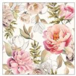 Ambiente Bazsarózsás papírszalvéta - Peonies Composition Cream (VR-13318131)
