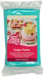 Funcakes Vanília ízű türkisz fondant Mystic Turquoise 250 g