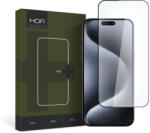 HOFI Glass Pro+ iPhone 15 Pro Max 5D Full Glue kijelzővédő edzett üvegfólia (tempered glass) 9H keménységű, fekete