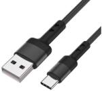 Caruba USB-A - USB-C 60W adatkábel 1 méter - fekete (D258811)