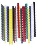 Fellowes Spirál, műanyag, 12 mm, 56-80 lap, FELLOWES, 100 db, fekete (5346507) - tonerpiac
