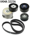 SKF Set curea transmisie cu caneluri SKF VKMA 32236