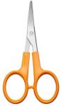 Fiskars Olló, körömvágó, 10 cm, hajlított, FISKARS "Classic", narancssárga (1000813) - tonerpiac