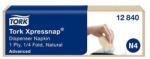 Tork Szalvéta, adagolós, 1 rétegű, 21, 3x33 cm, N4 rendszer, Advanced, TORK "Xpressnap®", natúr (12840) - tonerpiac