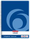 Herlitz Spirálfüzet HERLITZ A5 80 lapos perforált lyukasztott vonalas (00297515)