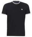 Fred Perry Rövid ujjú pólók TWIN TIPPED T-SHIRT Fekete EU L