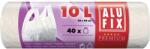 Alufix Szemeteszsák, köthető füllel, 10 l, 40 db, ALUFIX (MS1040GRUNI) - tonerpiac