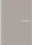 Shkolyaryk Publishing House Spirálfüzet, kockás, A5, 80 lap, PP borító, SHKOLYARYK "Genius", vegyes (A5-080-6806K)
