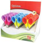 Optima Olló iskolai OPTIMA 13 cm vegyes színek (100121) - tonerpiac
