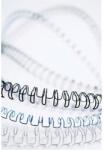 Fellowes Spirál, fém, 3: 1, 6mm, 21-35lap, FELLOWES, fehér, 100db/doboz (53215) - tonerpiac