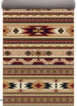LOTOS Traversa Covor, Lotos 15080, Bej Grena, Latime 120 cm, Diverse Lungimi (15080-120-123) Covor