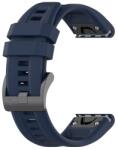  SZILIKON szíj Garmin Fenix 7S / 7S Pro / 7S Solar / 7S Sapphire sötétkékhez