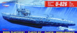 Mirage Hobby Deutsches U-Boot U 826 Typ VII C Turm 4 1: 400 (40413)