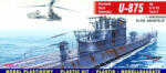 Mirage Hobby Deutsches U-Boot U 875 Typ IX D2 Turm II und FA 330 Bachstelze 1: 400 (40043)
