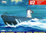 Mirage Hobby Deutsches U-Boot U 2 Typ IIA 1: 400 (40023)