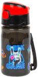 DERFORM Szívószálas műanyag kulacs 330 ml - Geek Game (BC08) - iskolataskawebshop